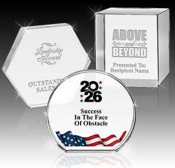 Recognition Crystal Awards
