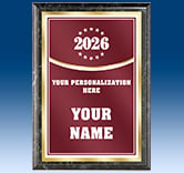 School Spirit Plaque Award