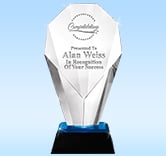 Exalted Sapphire Crystal Award