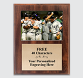 Classic Wood Photo Plaque