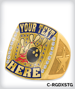 Custom Deluxe Ring Top With Stones image