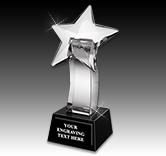 Onyx Pedestal Star Crystal