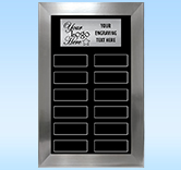 12 Plate Perpetual Frame Award