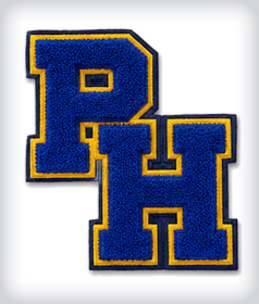 Custom Chenille Letter with Your Colors image