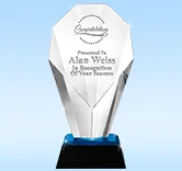 Exalted Sapphire Crystal Award
