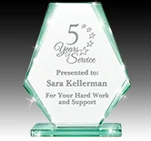 Jade Pyramid Crystal Award