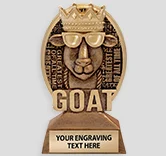 Kudos GOAT Sculpture Trophy