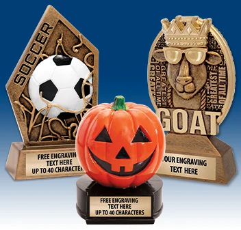 Sculpture Trophies & Resin Awards