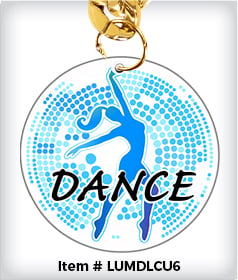 Circle Custom 6" Acrylic Medal image