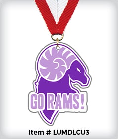 Freeform Custom 3" Acrylic Medal image