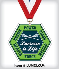 Freeform Custom 4" Acrylic Medal image