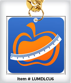 Square Custom 6&rdquo; Acrylic Medal image