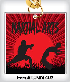 Square Custom 7&rdquo; Acrylic Medal image