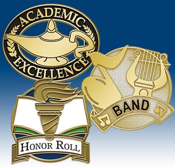 Scholastic Pins Many Styles To Choose From!