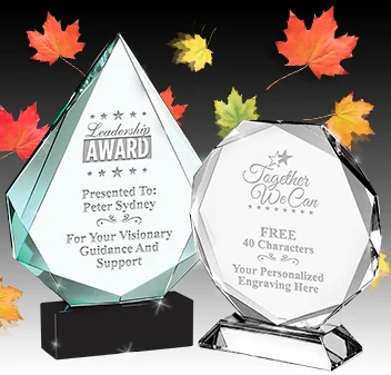 Crystals Awards 24 Hour Turnaround (Web Orders Placed By 5PM EST)