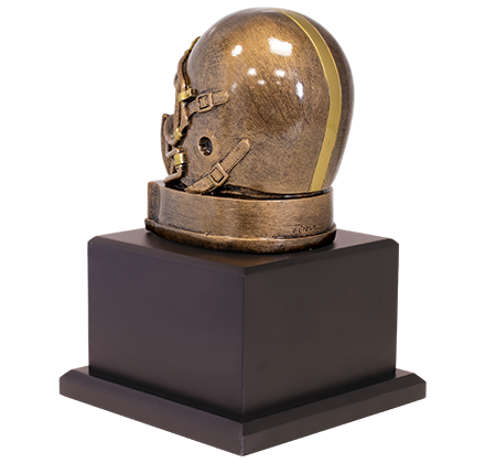 fantasy football helmet trophy I Suck At On Black Base This trophy is more valuable than a dragons hoard and more coveted than a unicorns mane Custom Fantasy Football Trophy -